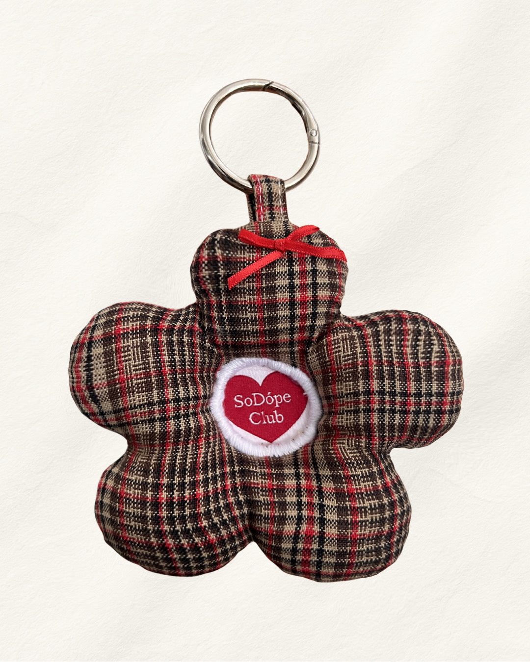 BEAR FLORAL KEYCHAIN
