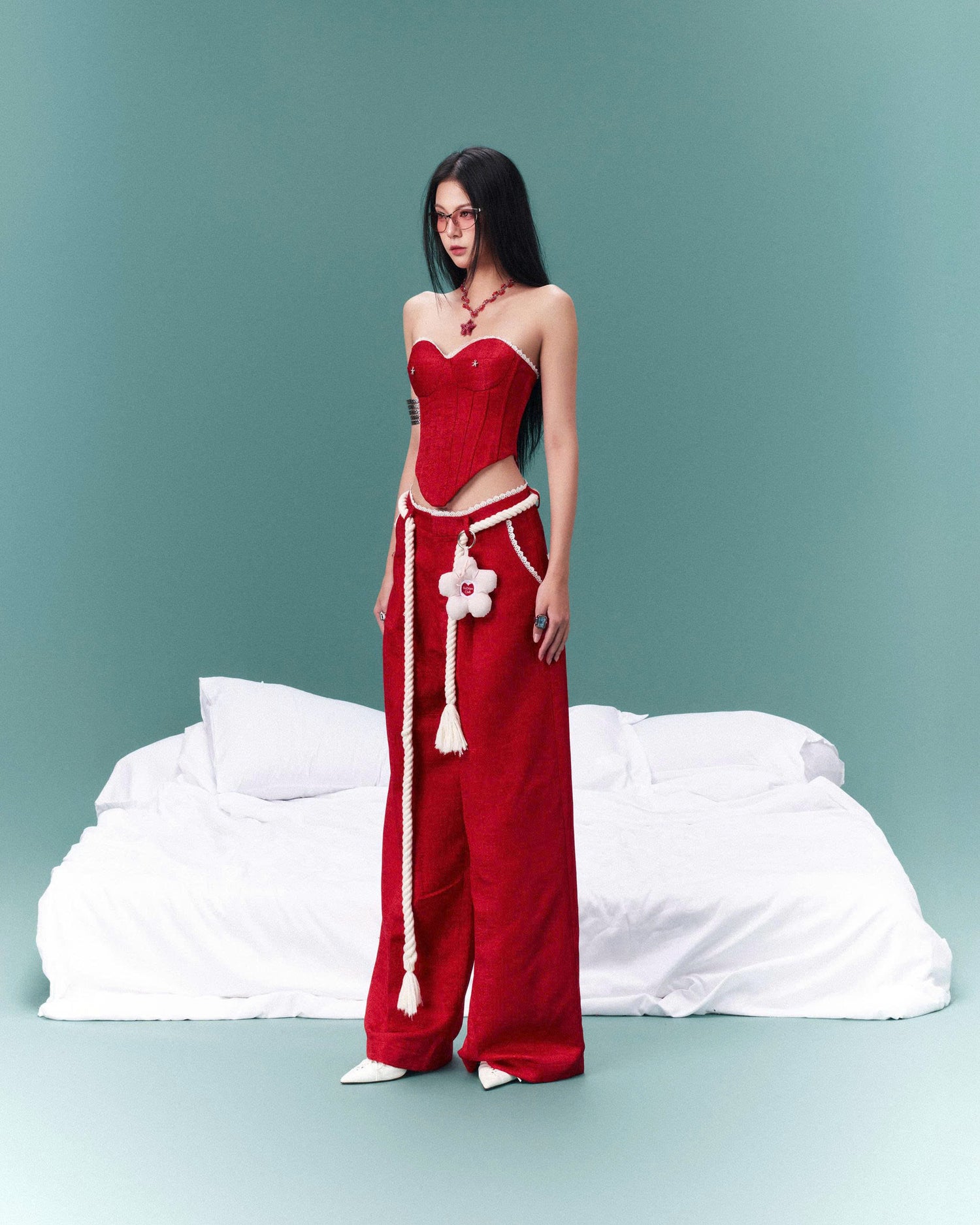 RED SHARK PANTS