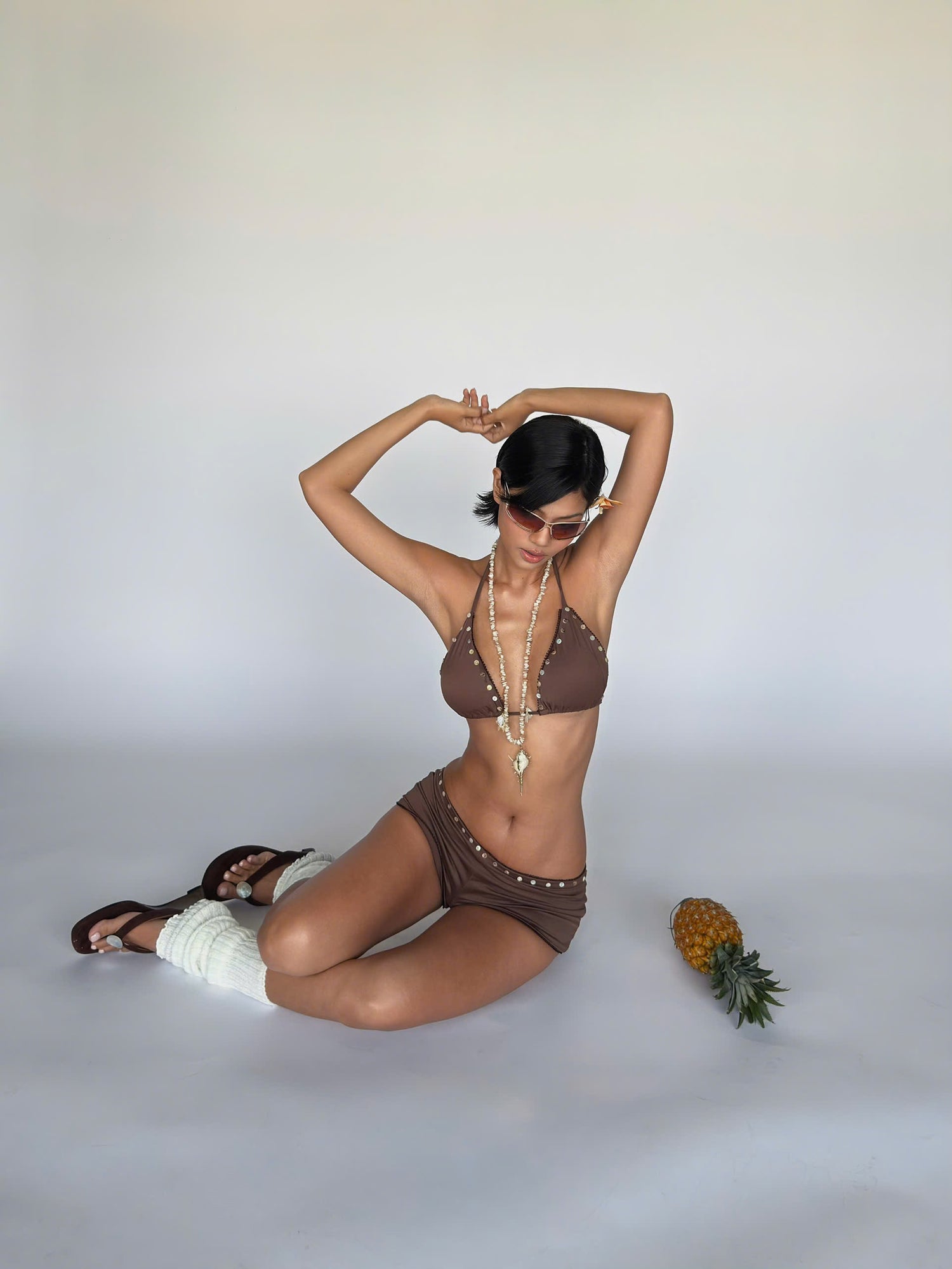 BUTTON BRALETTE