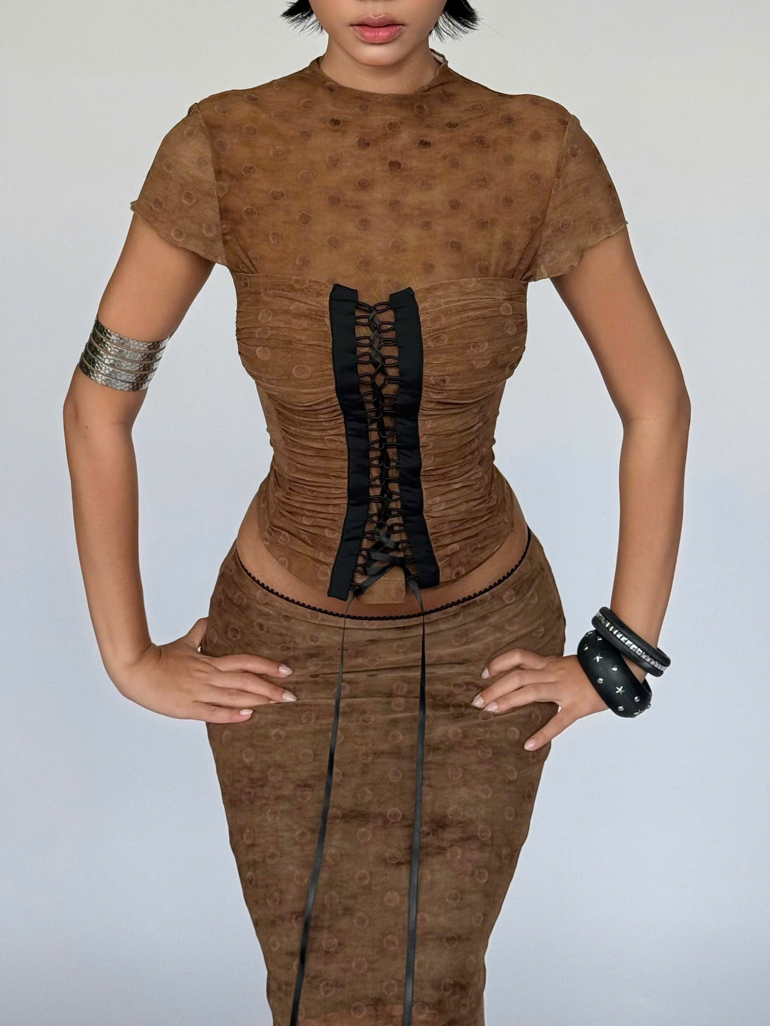 BROWN TENDER TOP