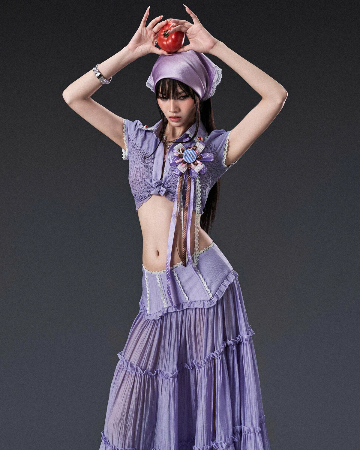 PURPLE KUROMI TOP
