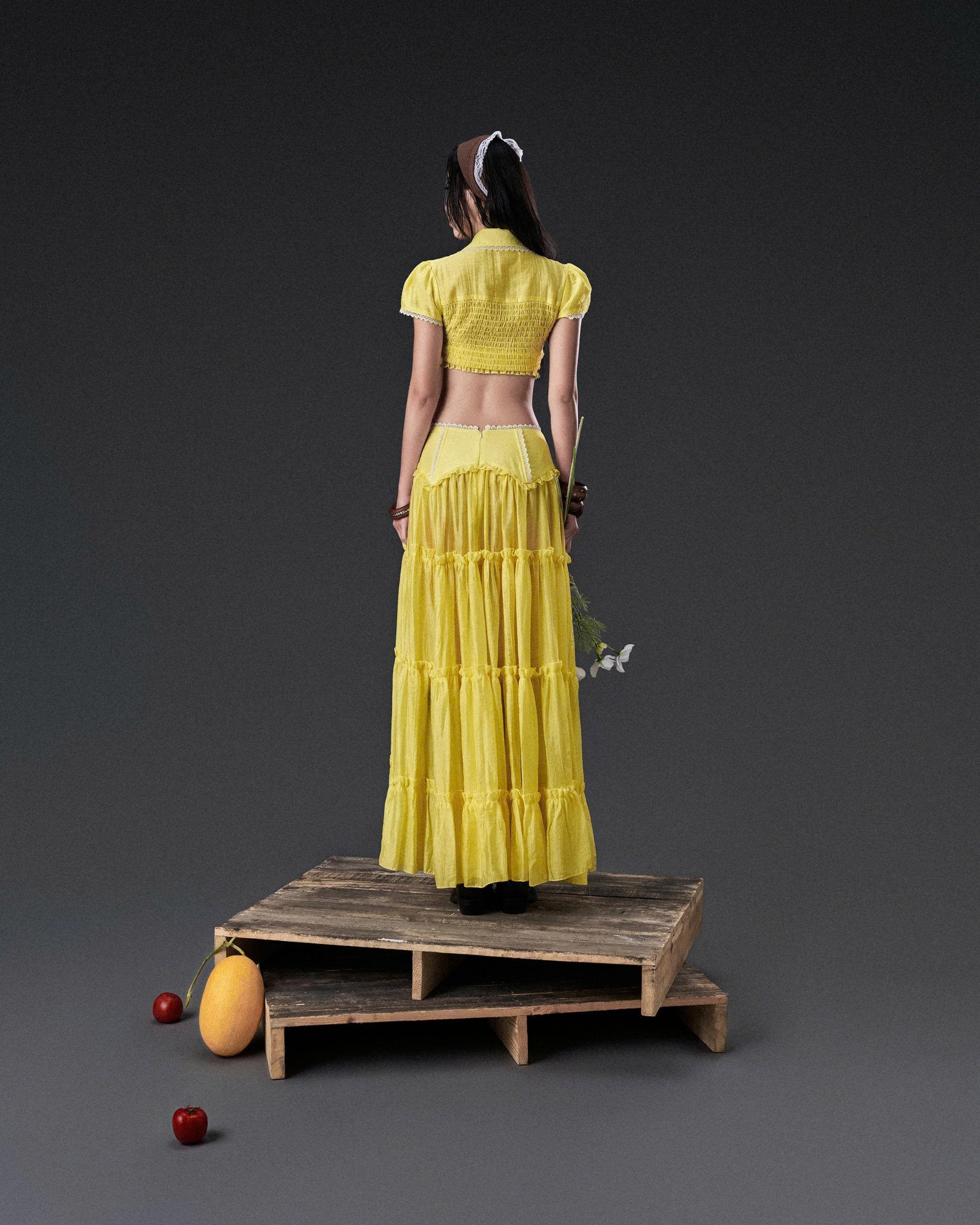 YELLOW KUROMI TOP