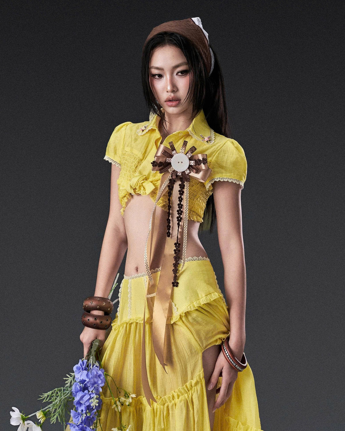 YELLOW KUROMI TOP
