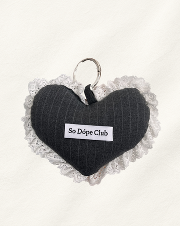 DEMPSEY HEART KEYCHAIN