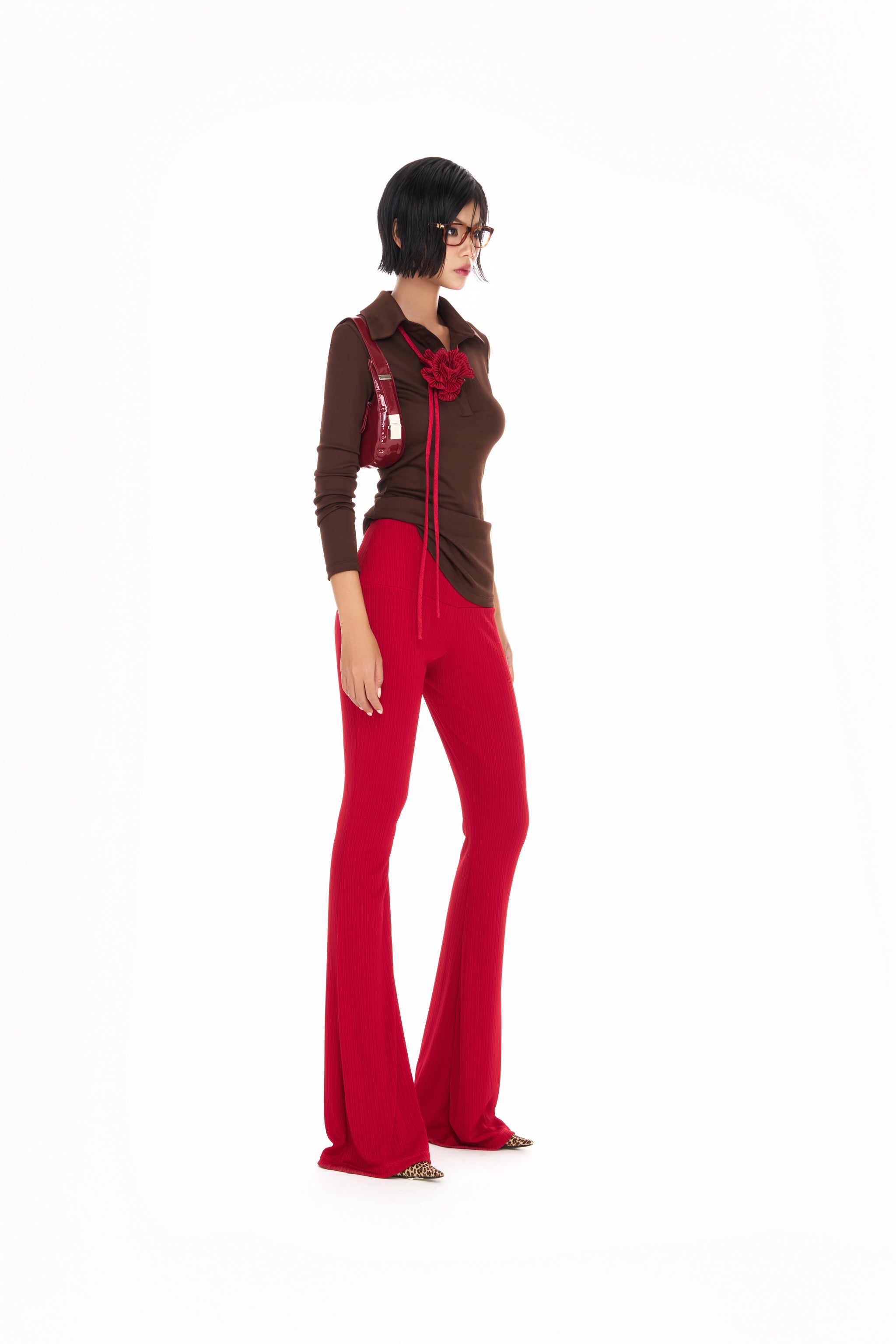 RED MELOR PANTS