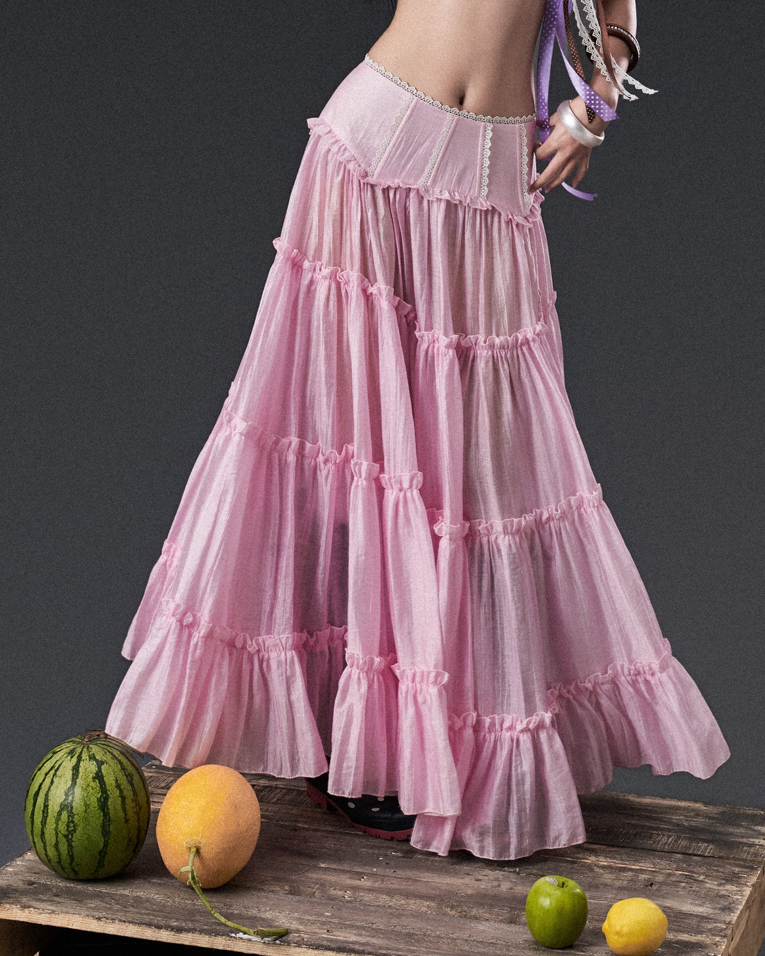 PINK WETSY SKIRT