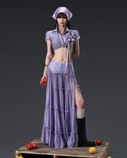 PURPLE WETSY SKIRT