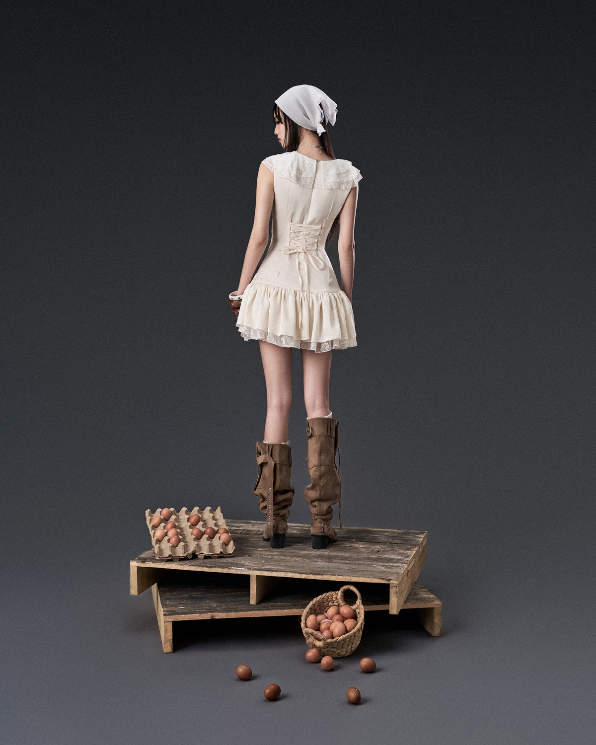 EGGSHELL DRESS