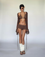 BUTTON BRALETTE