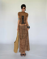 BROWN TENDER TOP