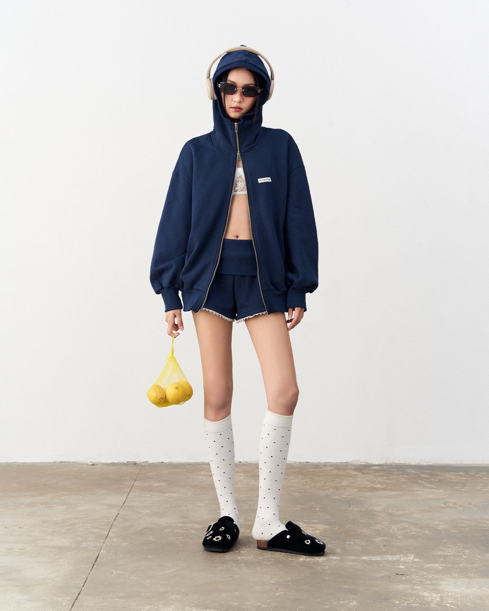 NAVY SDC HOODIE
