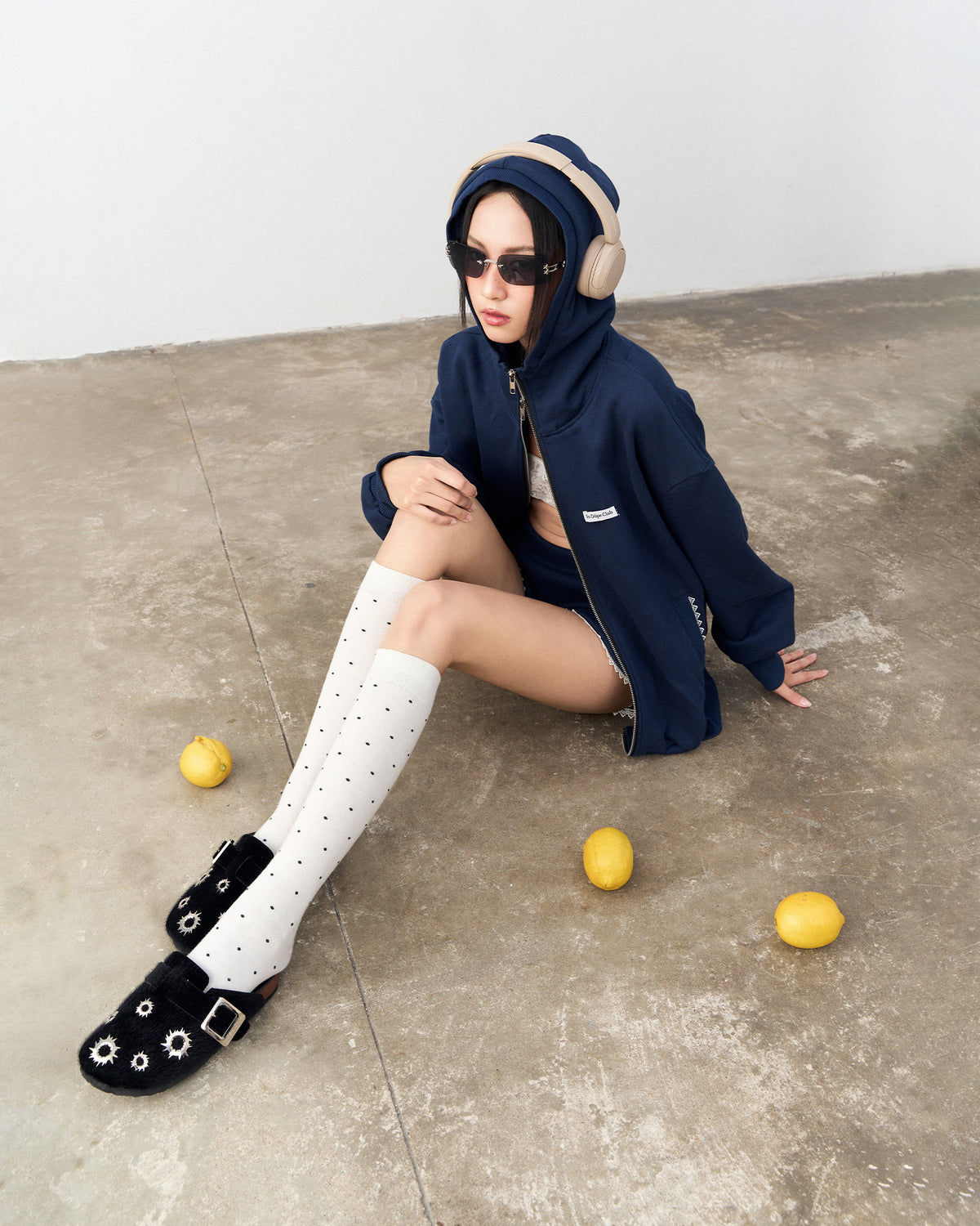 NAVY SDC HOODIE