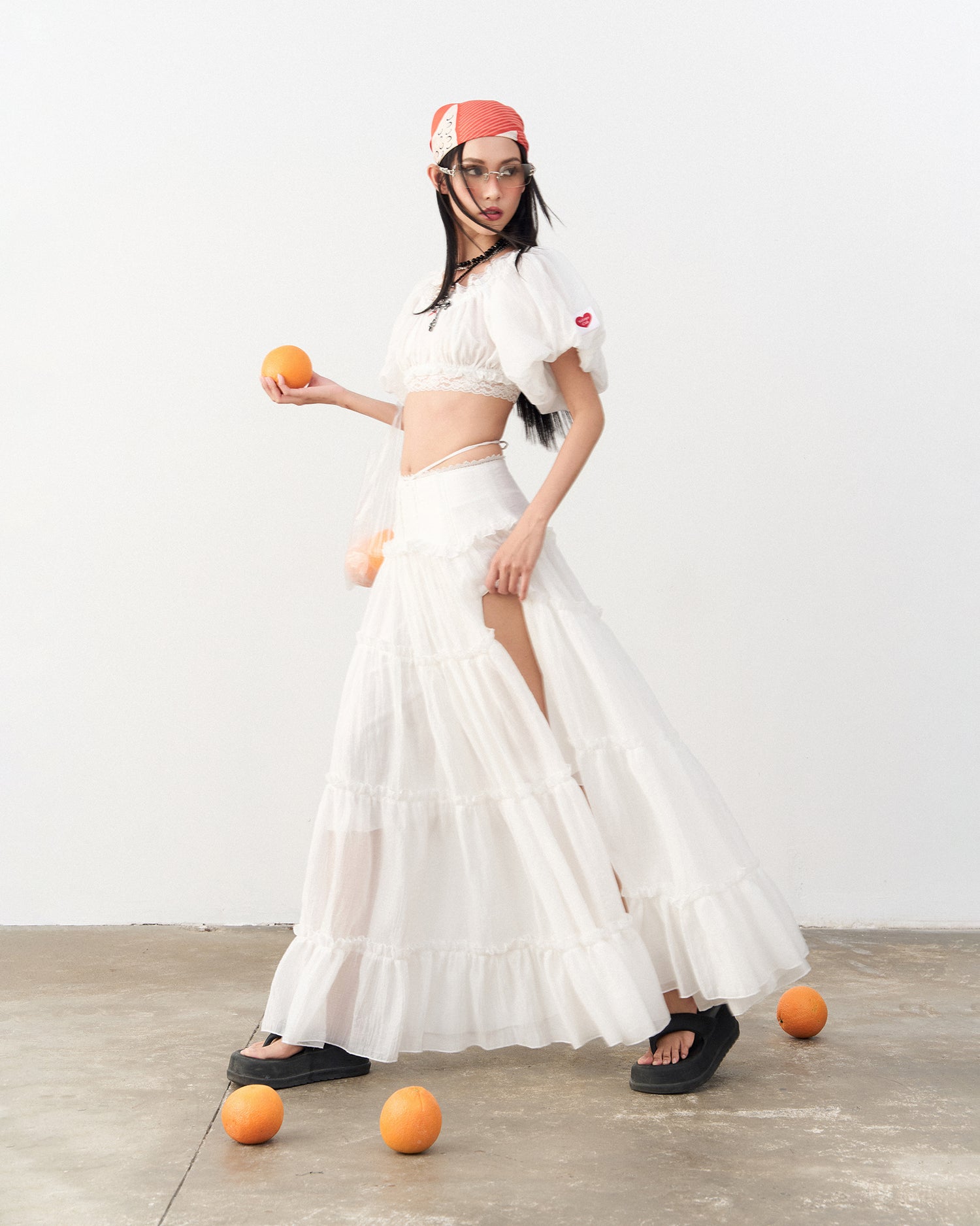 WETSY MAXI SKIRT