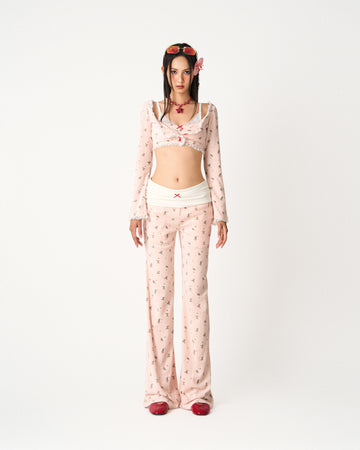 FLORAL PANTS