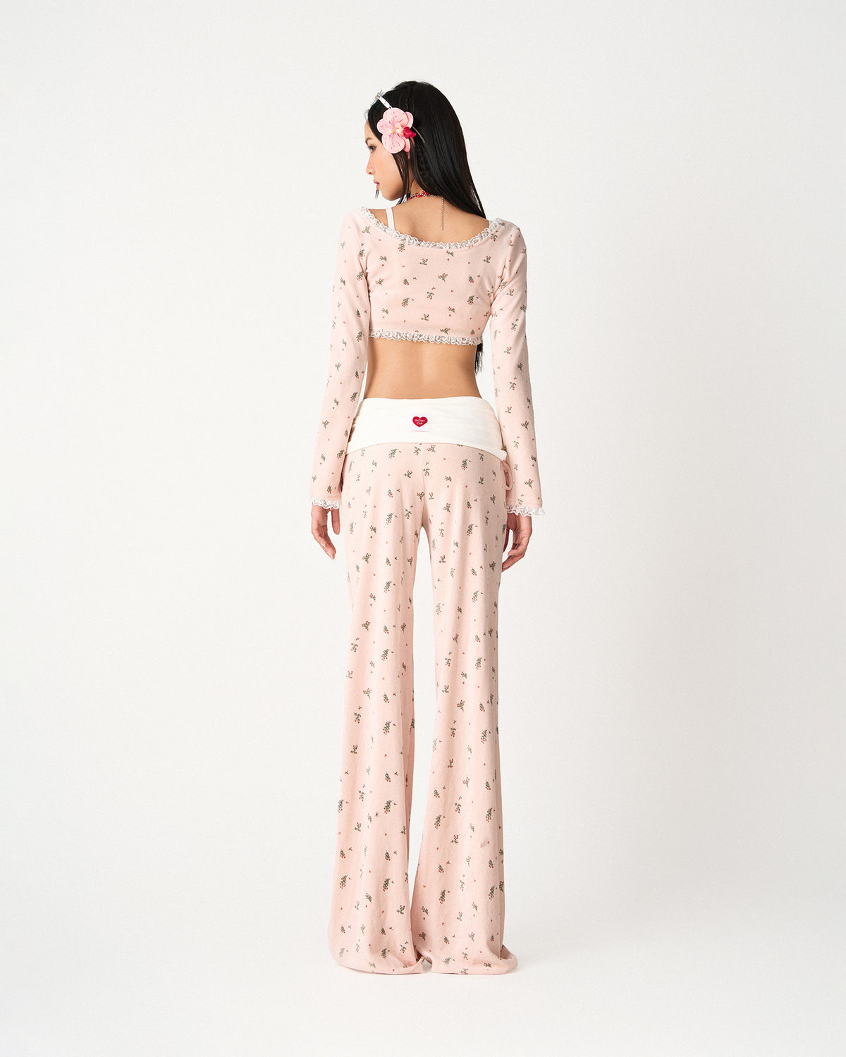 FLORAL PANTS