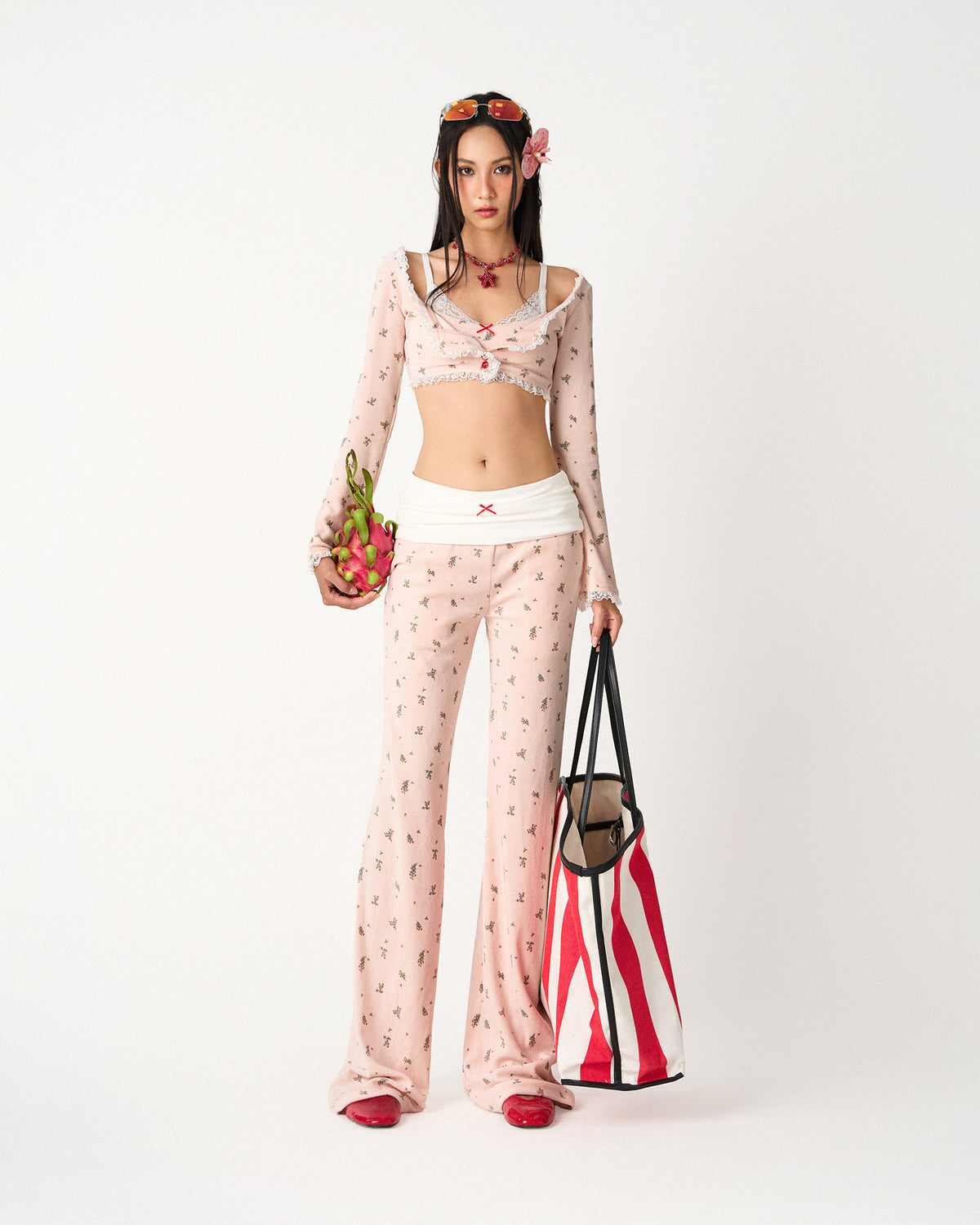 FLORAL PANTS