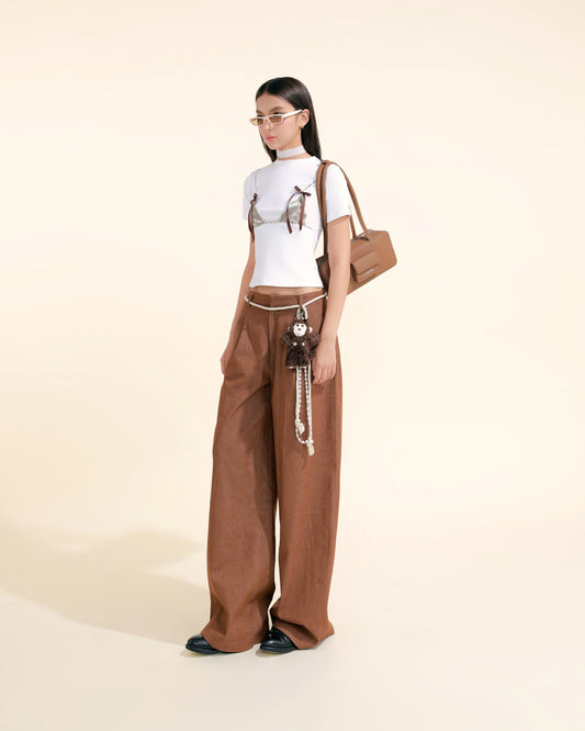 BROWN SHARK PANTS