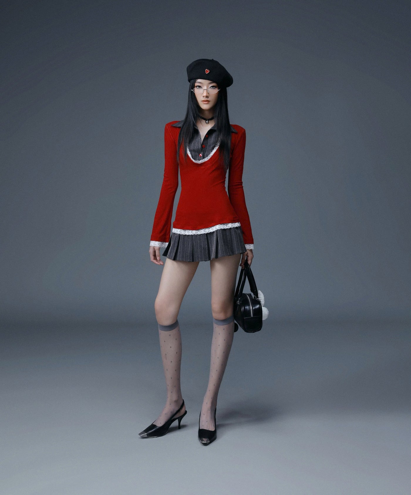 RED PAZAZI DRESS