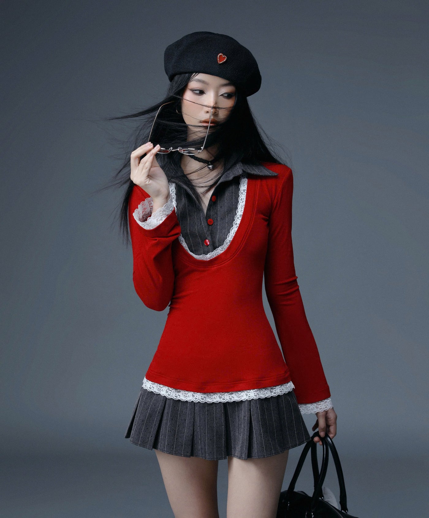 RED PAZAZI DRESS