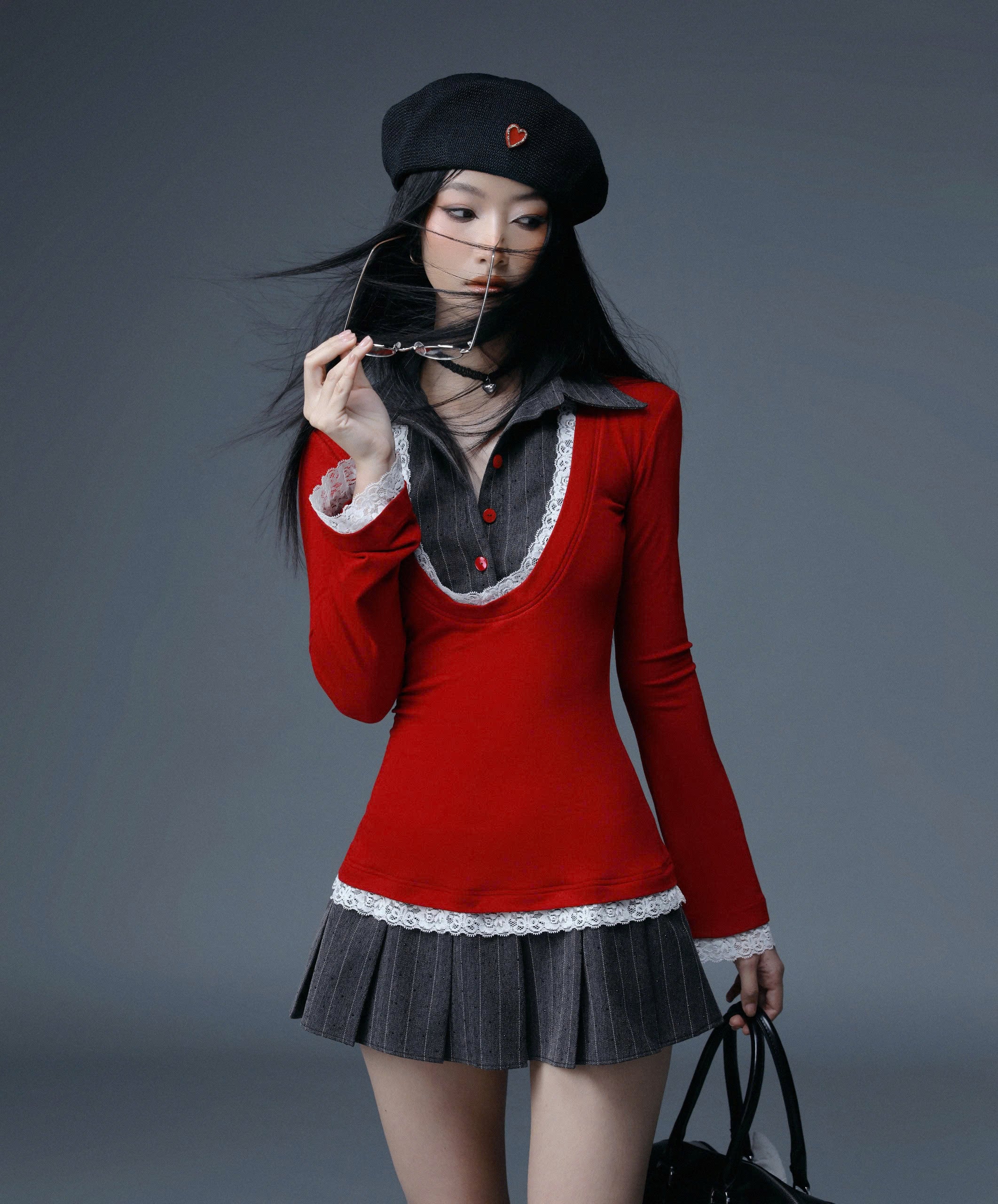 RED PAZAZI DRESS
