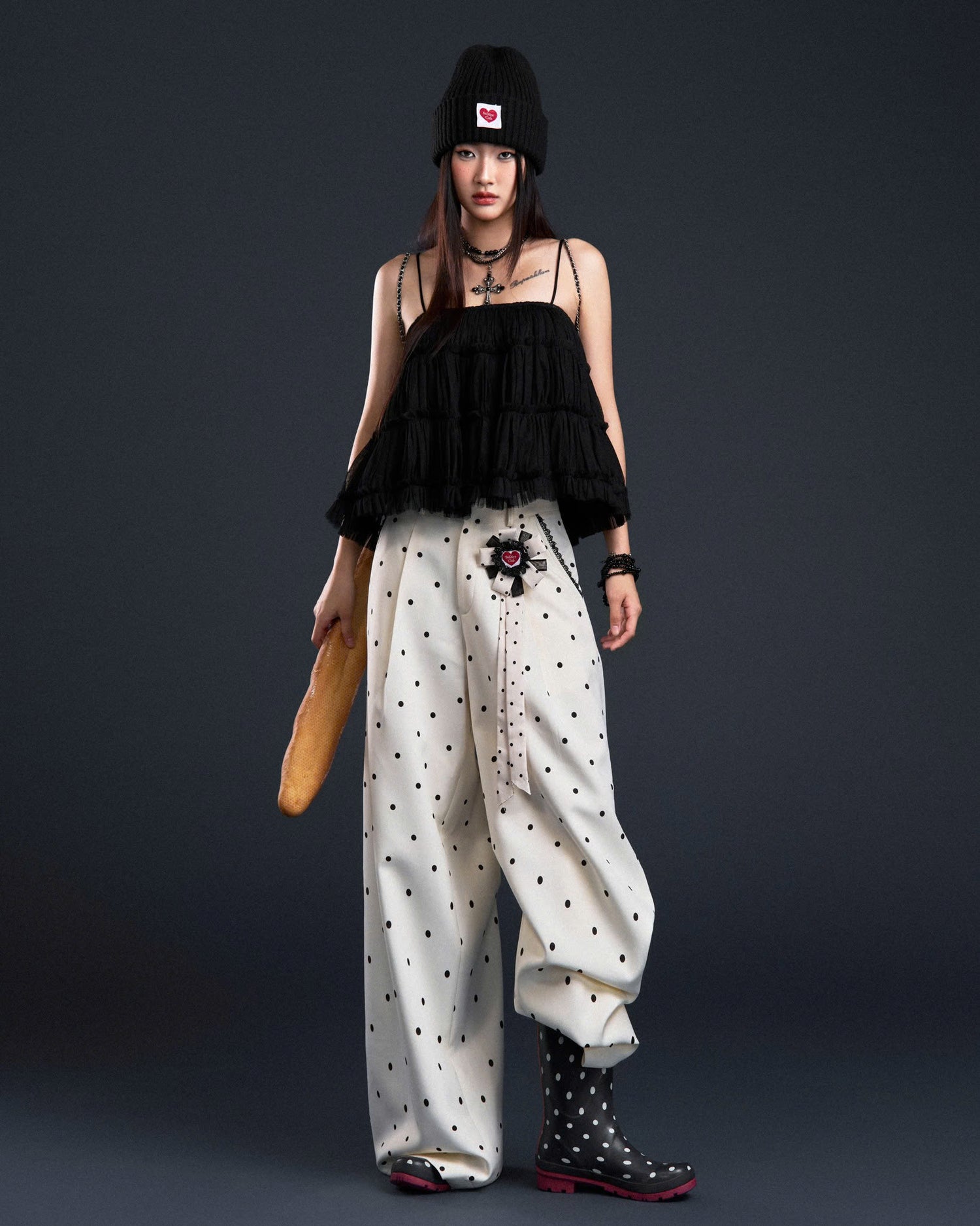BLACK MIST TOP