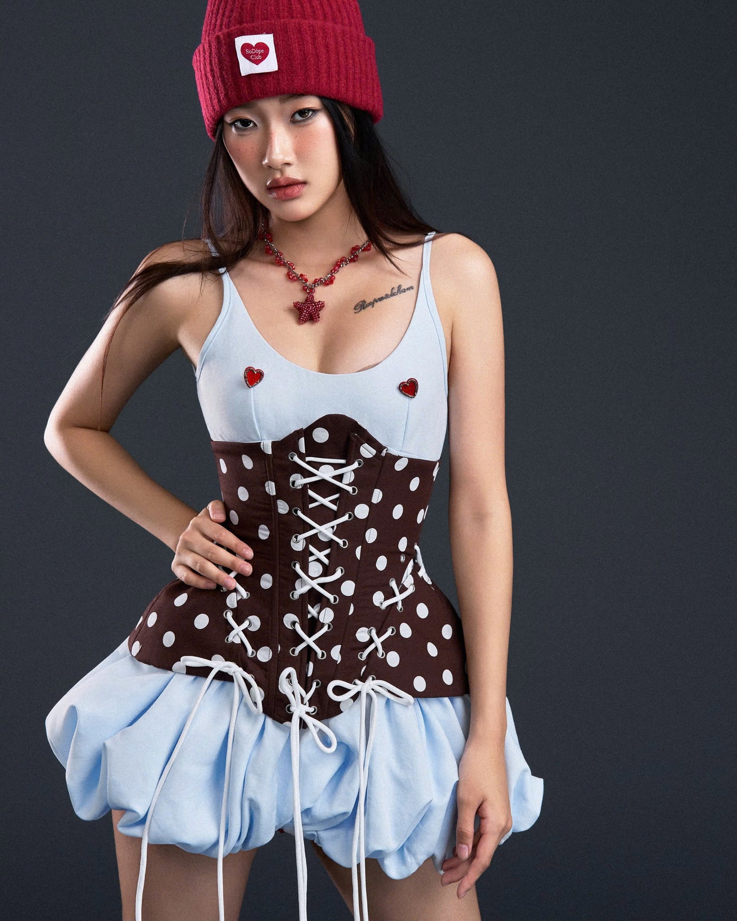 FRILL CORSET