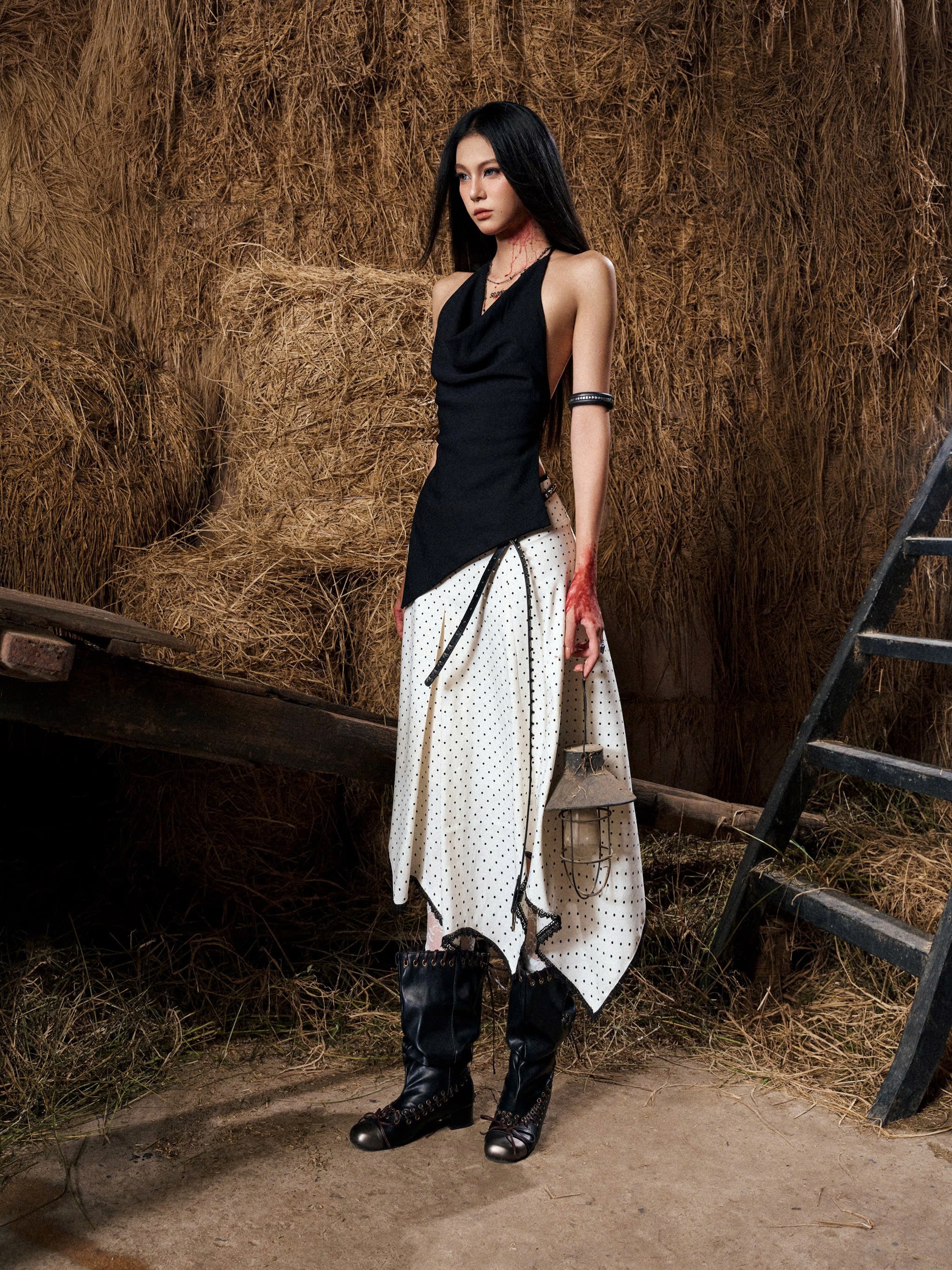 BLACK TOVE TOP