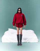 SDC QUARTER SHORT RED