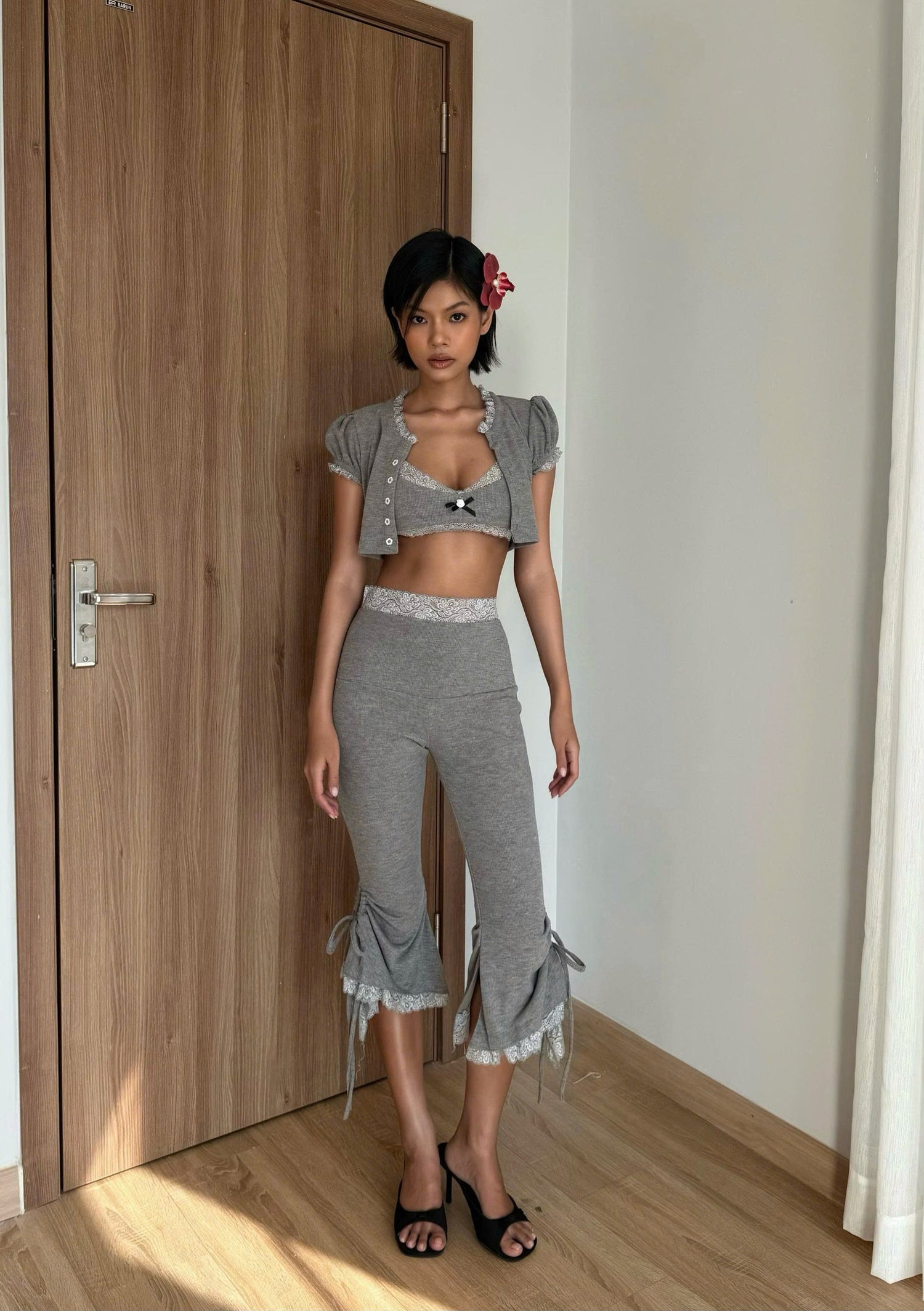 GREY MIDNIGHT PANTS